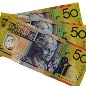 $50 AUD Bills